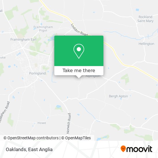 Oaklands map
