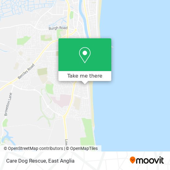 Care Dog Rescue map