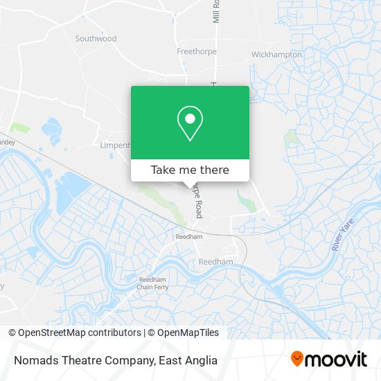 Nomads Theatre Company map