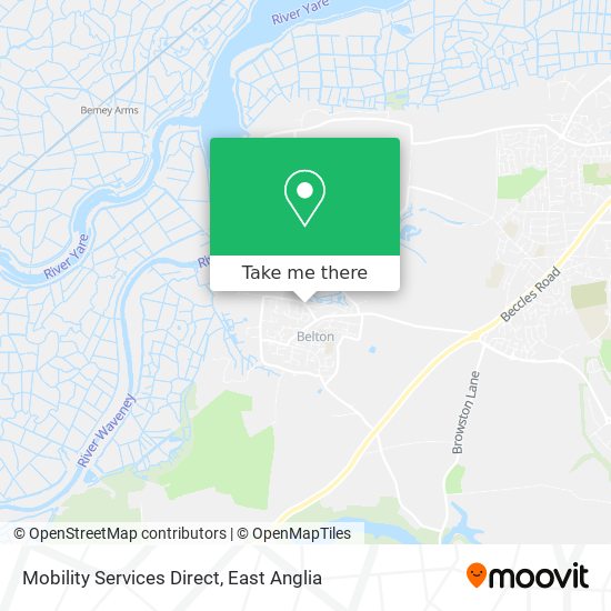 Mobility Services Direct map