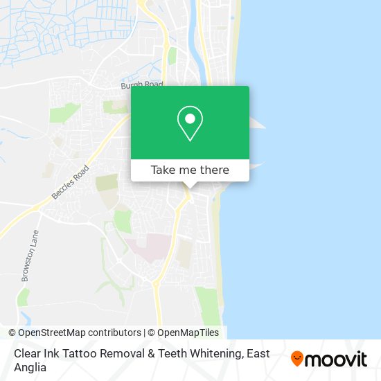 Clear Ink Tattoo Removal & Teeth Whitening map