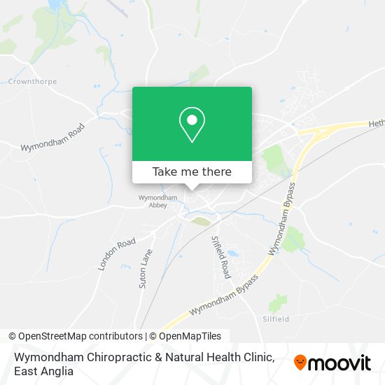 Wymondham Chiropractic & Natural Health Clinic map