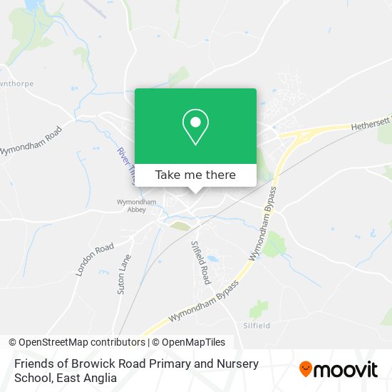 Friends of Browick Road Primary and Nursery School map