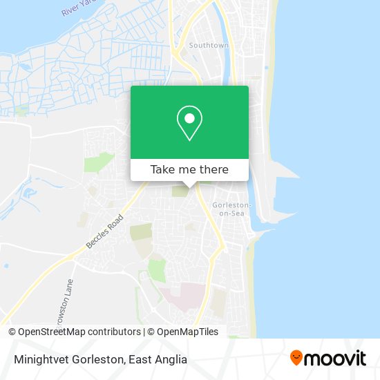 Minightvet Gorleston map