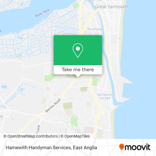 Hamewith Handyman Services map