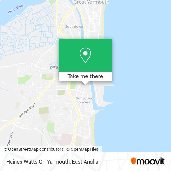 Haines Watts GT Yarmouth map
