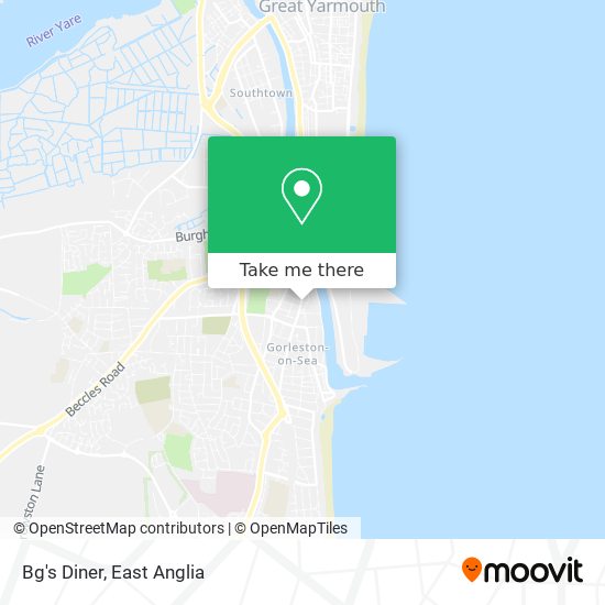 Bg's Diner map