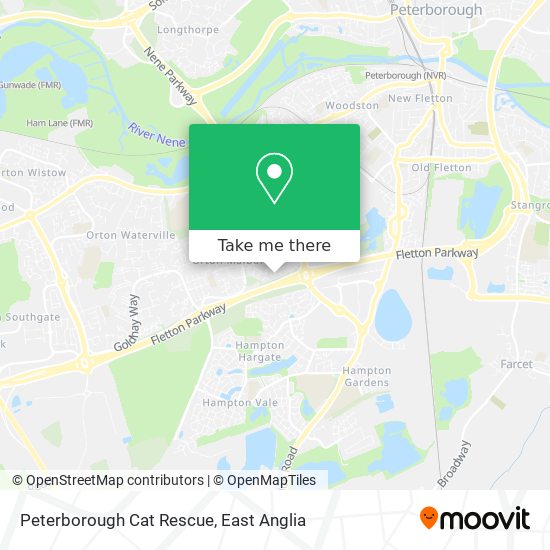 Peterborough Cat Rescue map