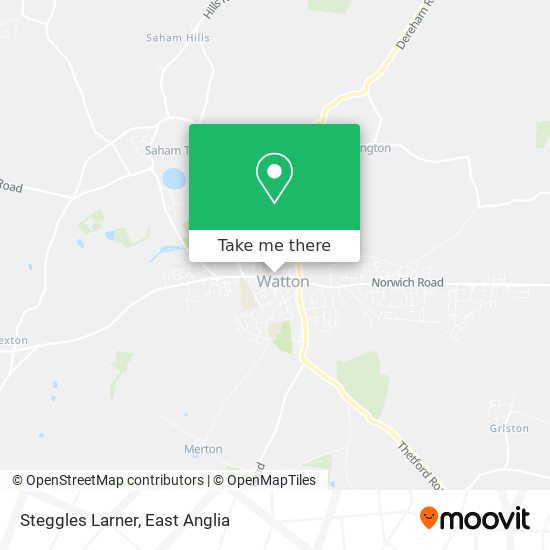 Steggles Larner map