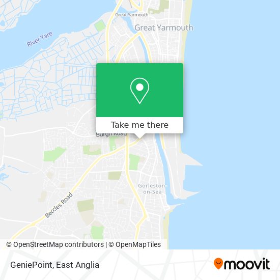 GeniePoint map