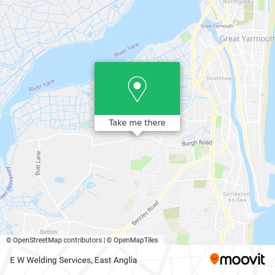 E W Welding Services map