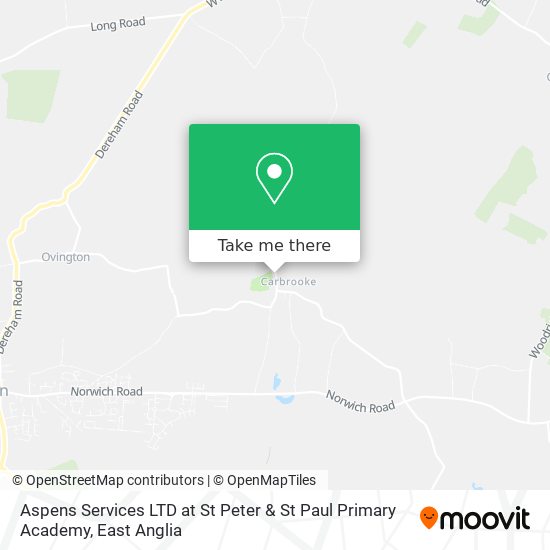 Aspens Services LTD at St Peter & St Paul Primary Academy map
