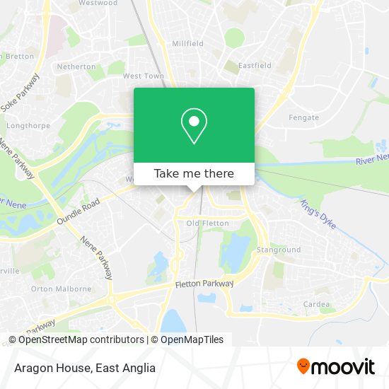 Aragon House map
