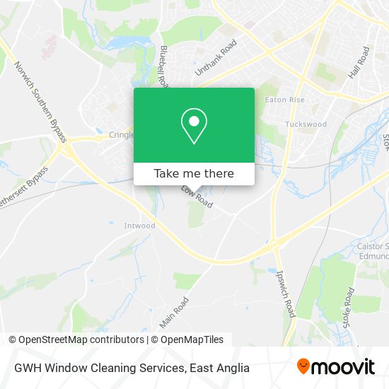 GWH Window Cleaning Services map