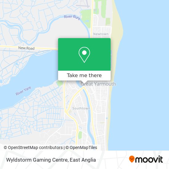 Wyldstorm Gaming Centre map