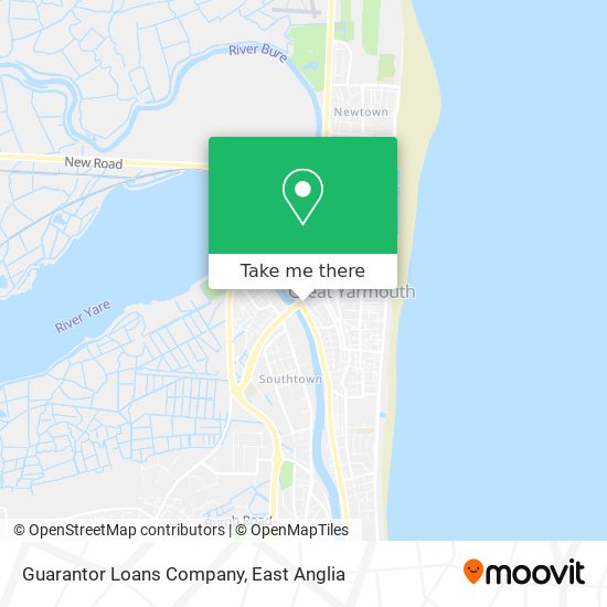 Guarantor Loans Company map