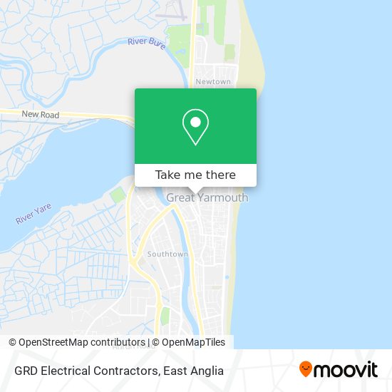 GRD Electrical Contractors map