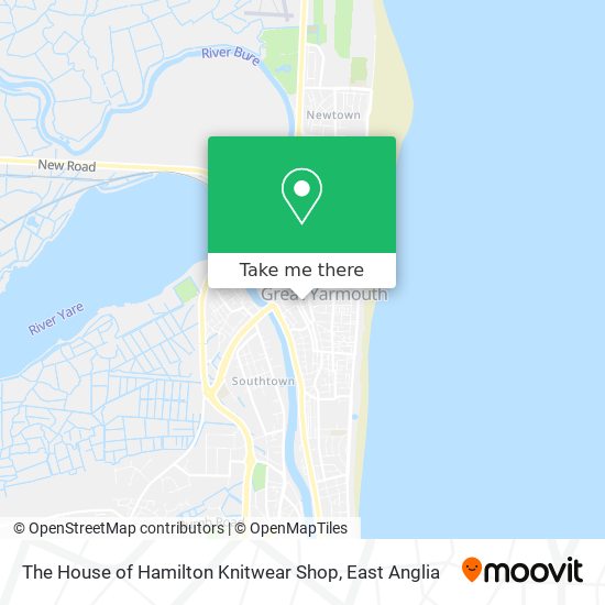 The House of Hamilton Knitwear Shop map