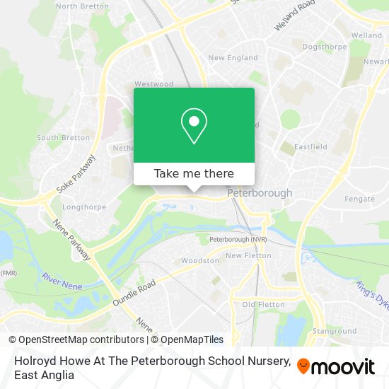 Holroyd Howe At The Peterborough School Nursery map