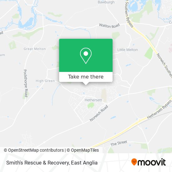Smith's Rescue & Recovery map