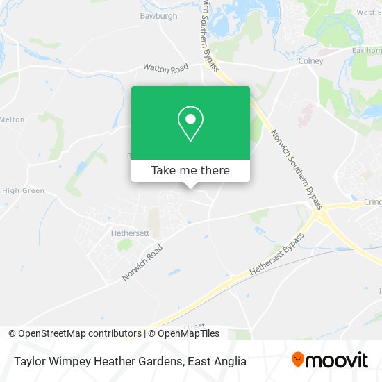 Taylor Wimpey Heather Gardens map