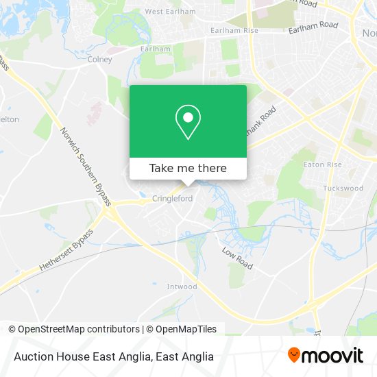 Auction House East Anglia map