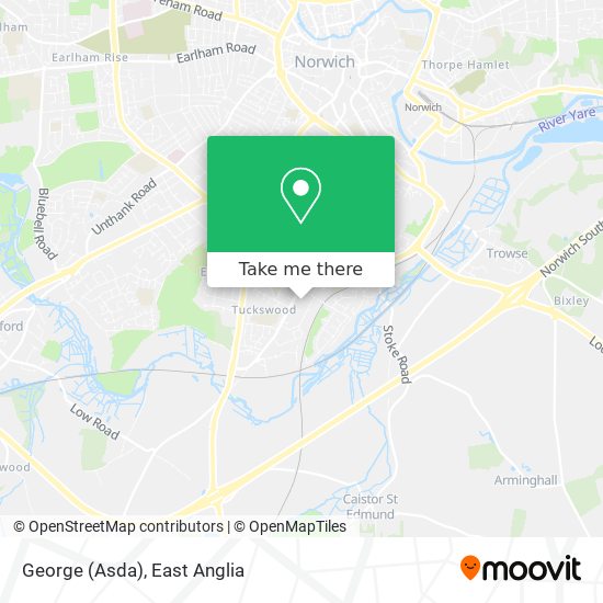 George (Asda) map