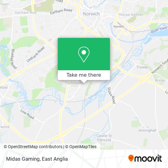 Midas Gaming map