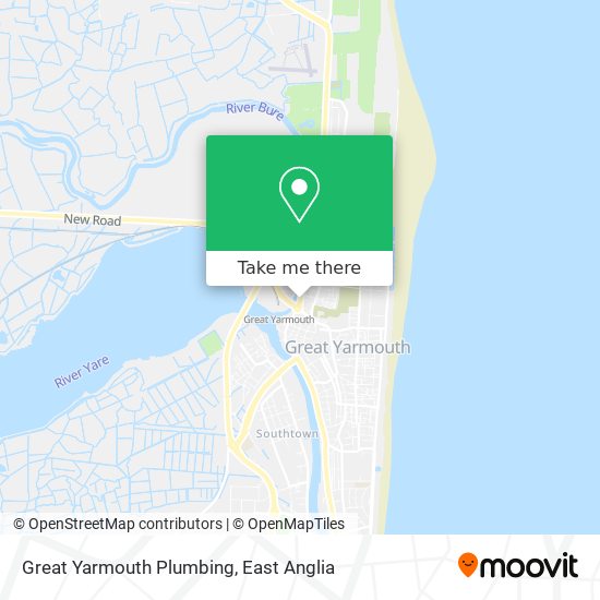 Great Yarmouth Plumbing map