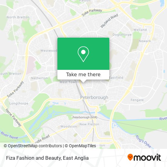 Fiza Fashion and Beauty map