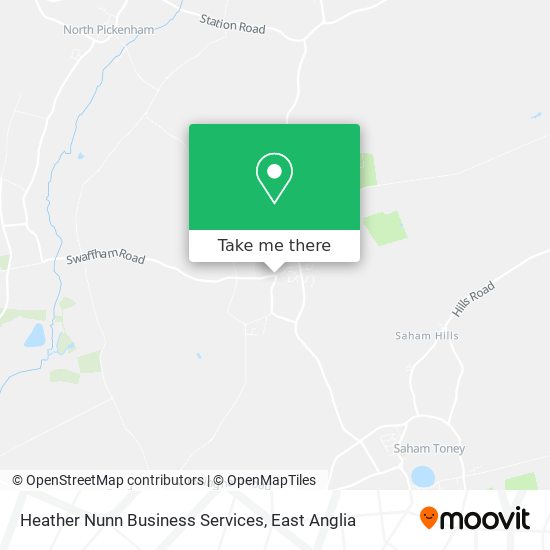 Heather Nunn Business Services map