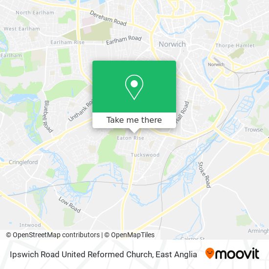 Ipswich Road United Reformed Church map