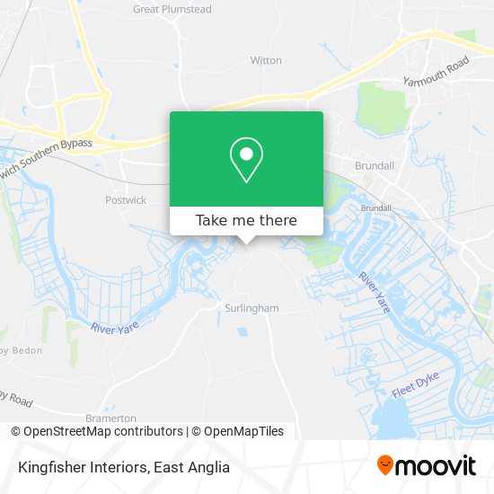 Kingfisher Interiors map