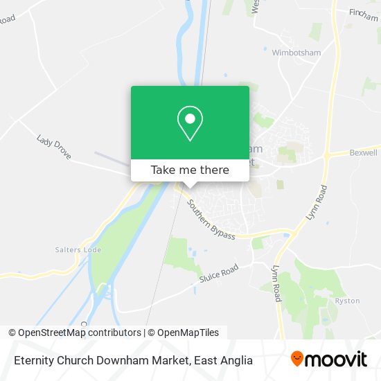 Eternity Church Downham Market map