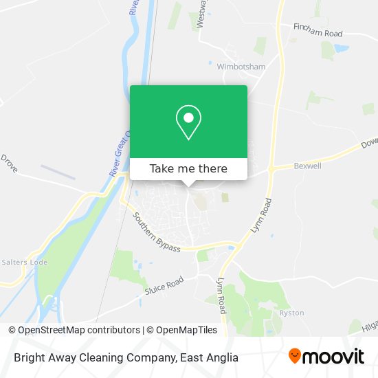 Bright Away Cleaning Company map