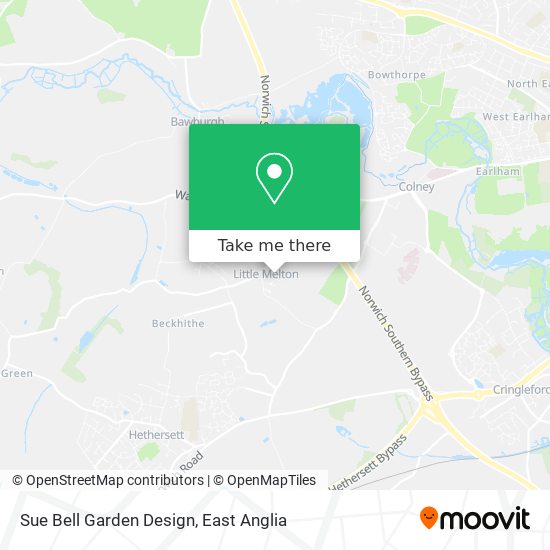 Sue Bell Garden Design map