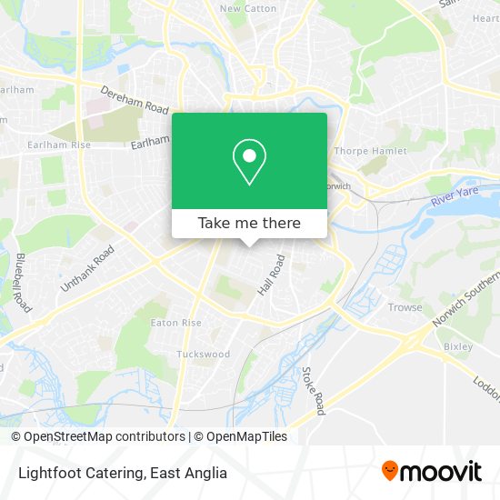 Lightfoot Catering map