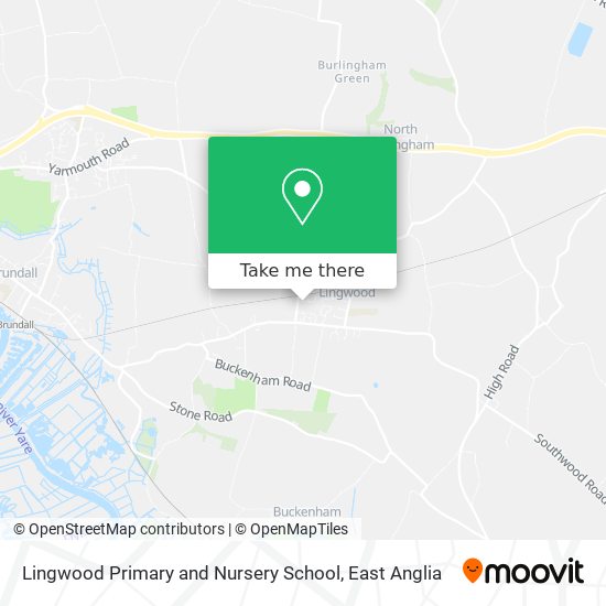Lingwood Primary and Nursery School map