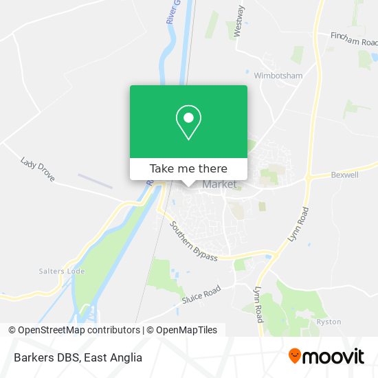 Barkers DBS map