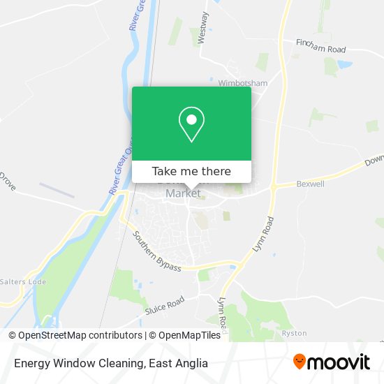 Energy Window Cleaning map