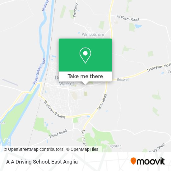 A A Driving School map