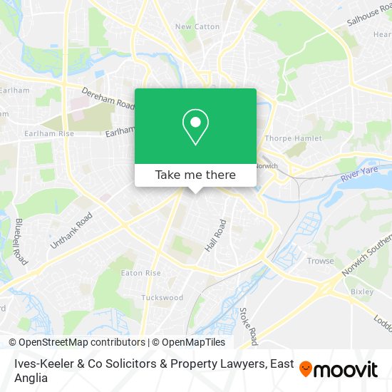 Ives-Keeler & Co Solicitors & Property Lawyers map