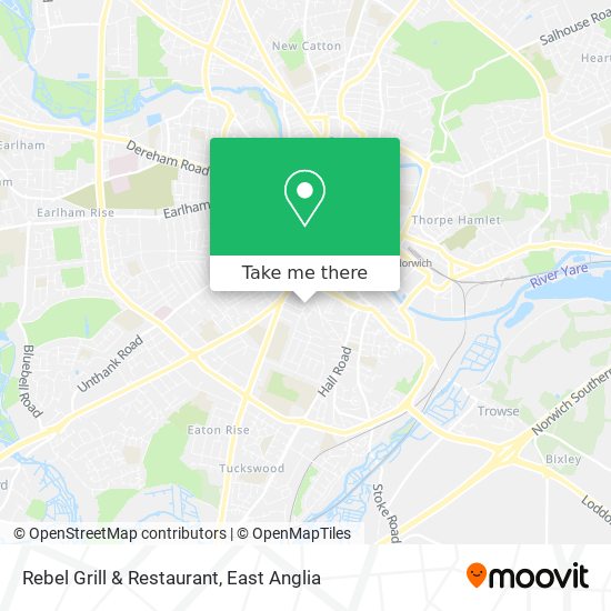 Rebel Grill & Restaurant map
