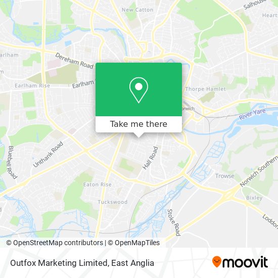 Outfox Marketing Limited map