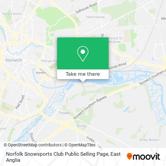 Norfolk Snowsports Club Public Selling Page map