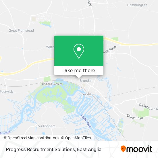 Progress Recruitment Solutions map