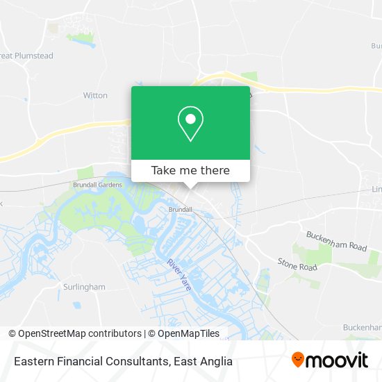 Eastern Financial Consultants map