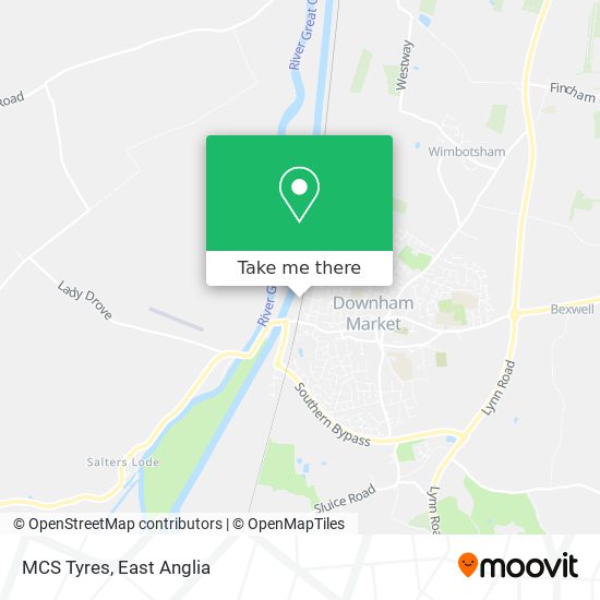 MCS Tyres map