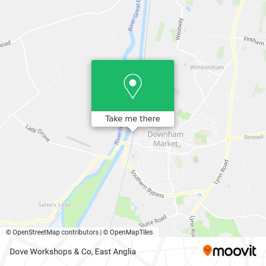 Dove Workshops & Co map