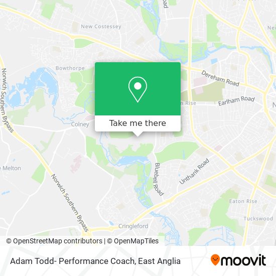 Adam Todd- Performance Coach map